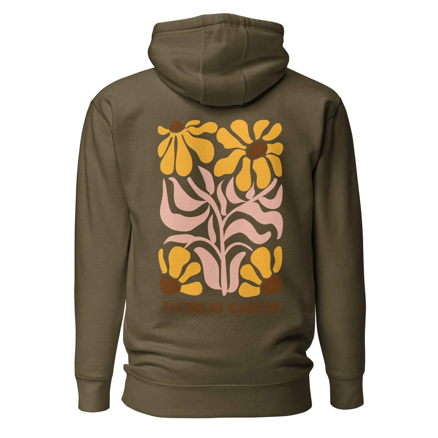 You Are My Sunshine Hoodie, Kapuzenpullover, Floraler Natur Hoodie - YogaStylz